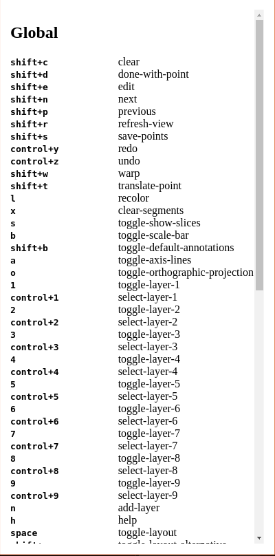 neuroglancer help